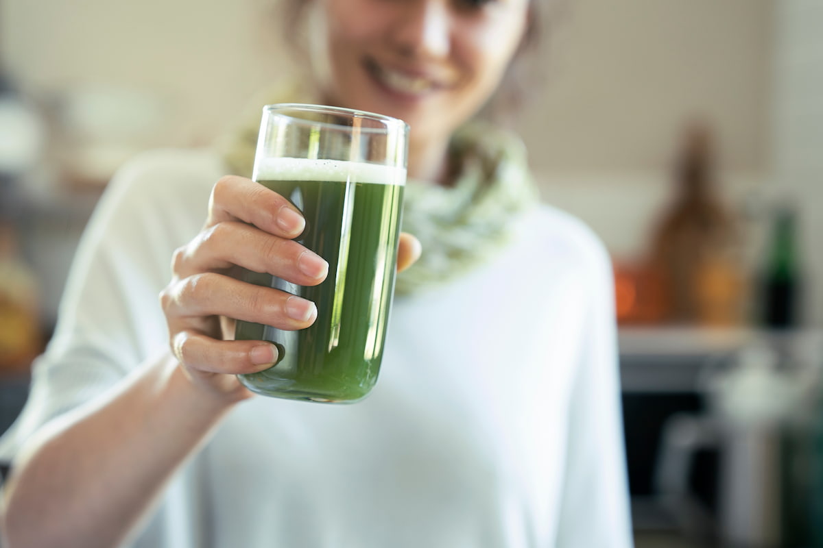 cómo se hace un buen jugo verde para adelgazar