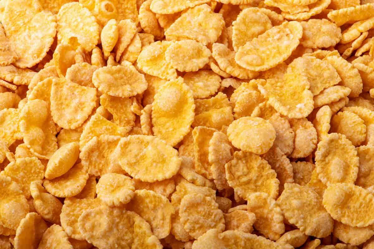 el cereal más saludable son los copos de maíz sin azúcar 