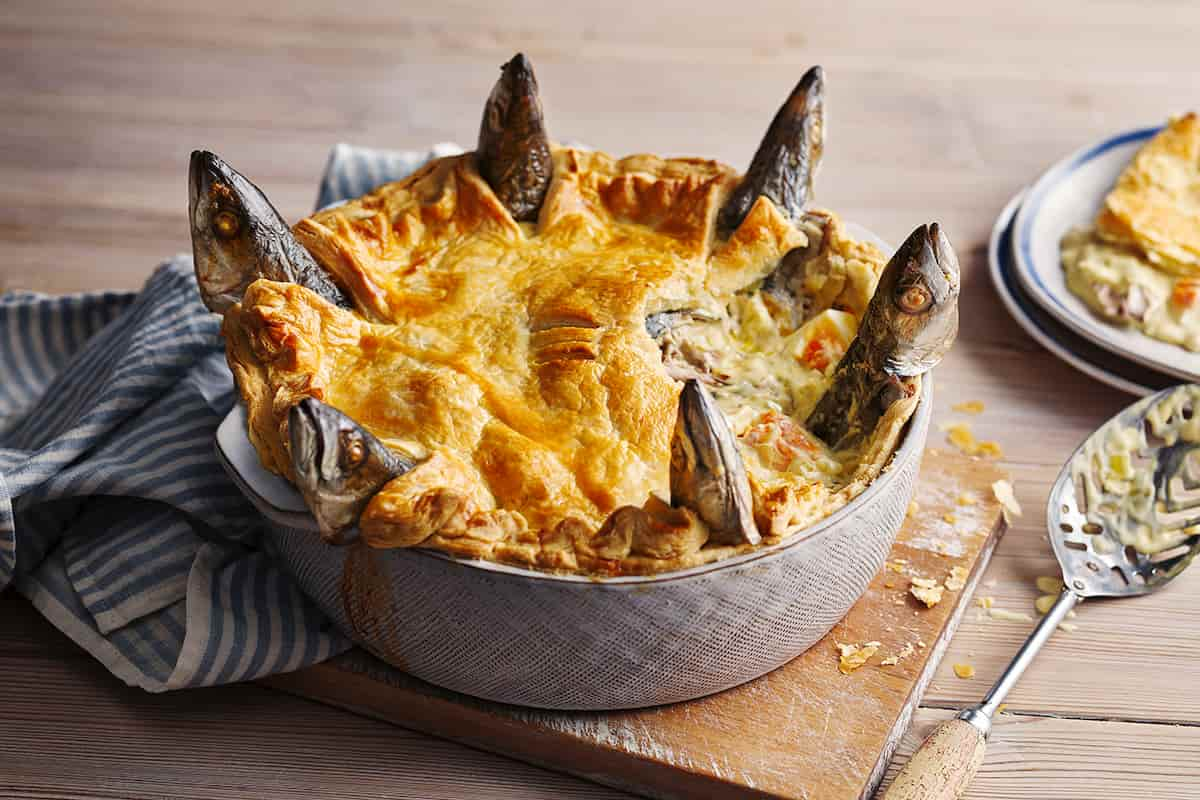 stargazy pie receta