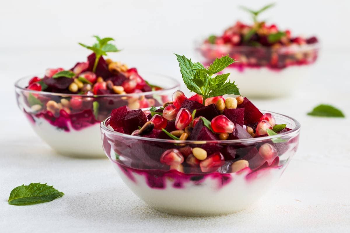 Ensaladas de betabel para complementar tu cena navideña.