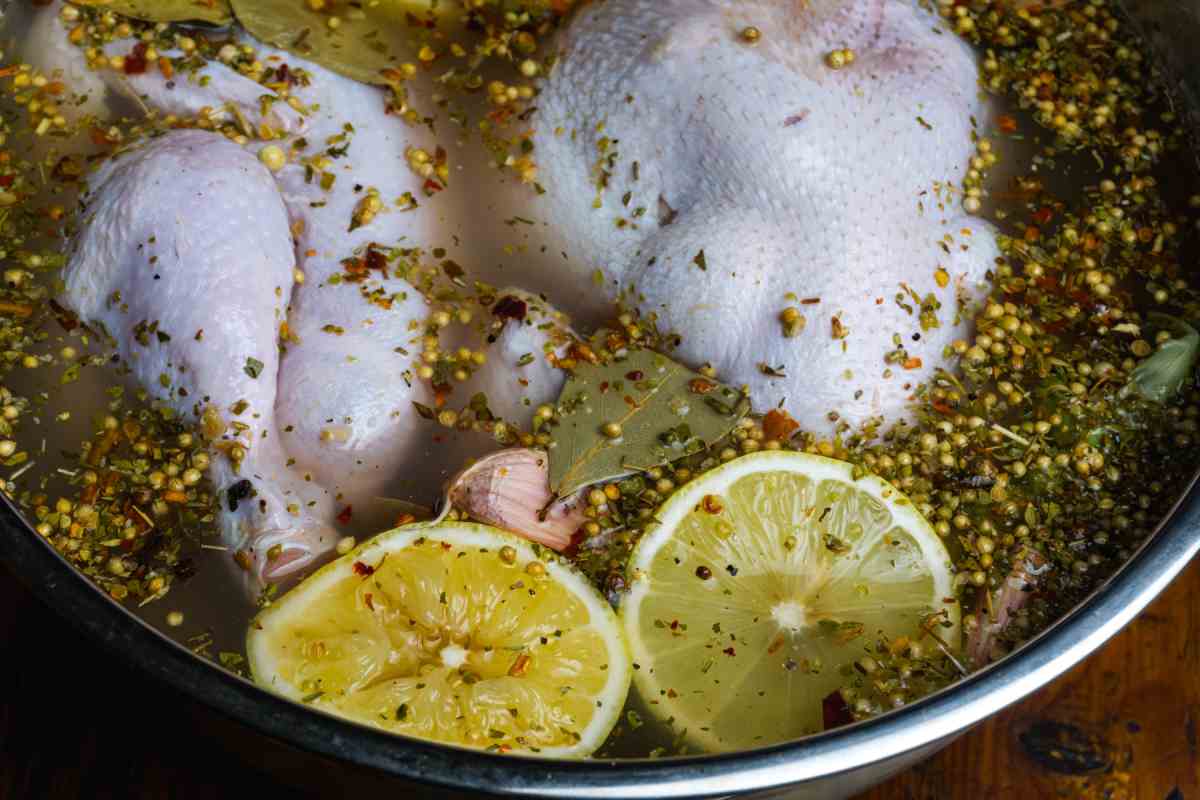 Salmuera para pavo al horno