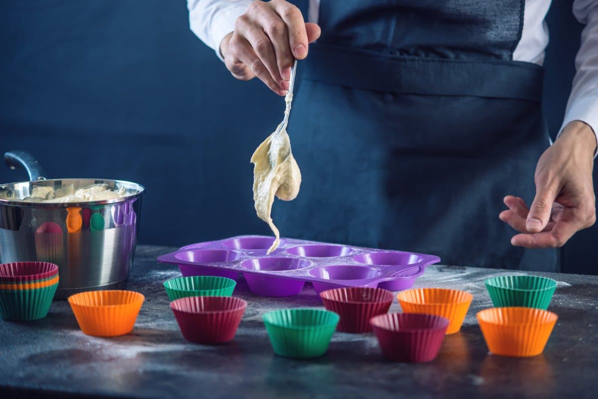 repostería en moldes de silicon