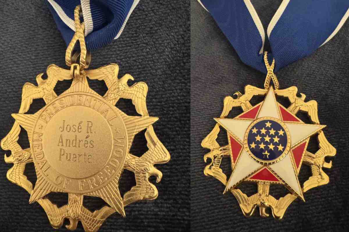 Medalla de la Libertad del chef José Andrés