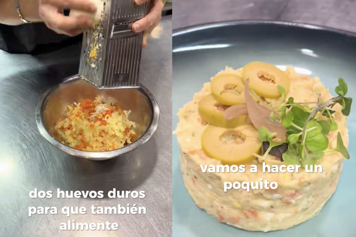 Este joven triunfa en TikTok gracias a los temas que compone, que son a su vez recetas.